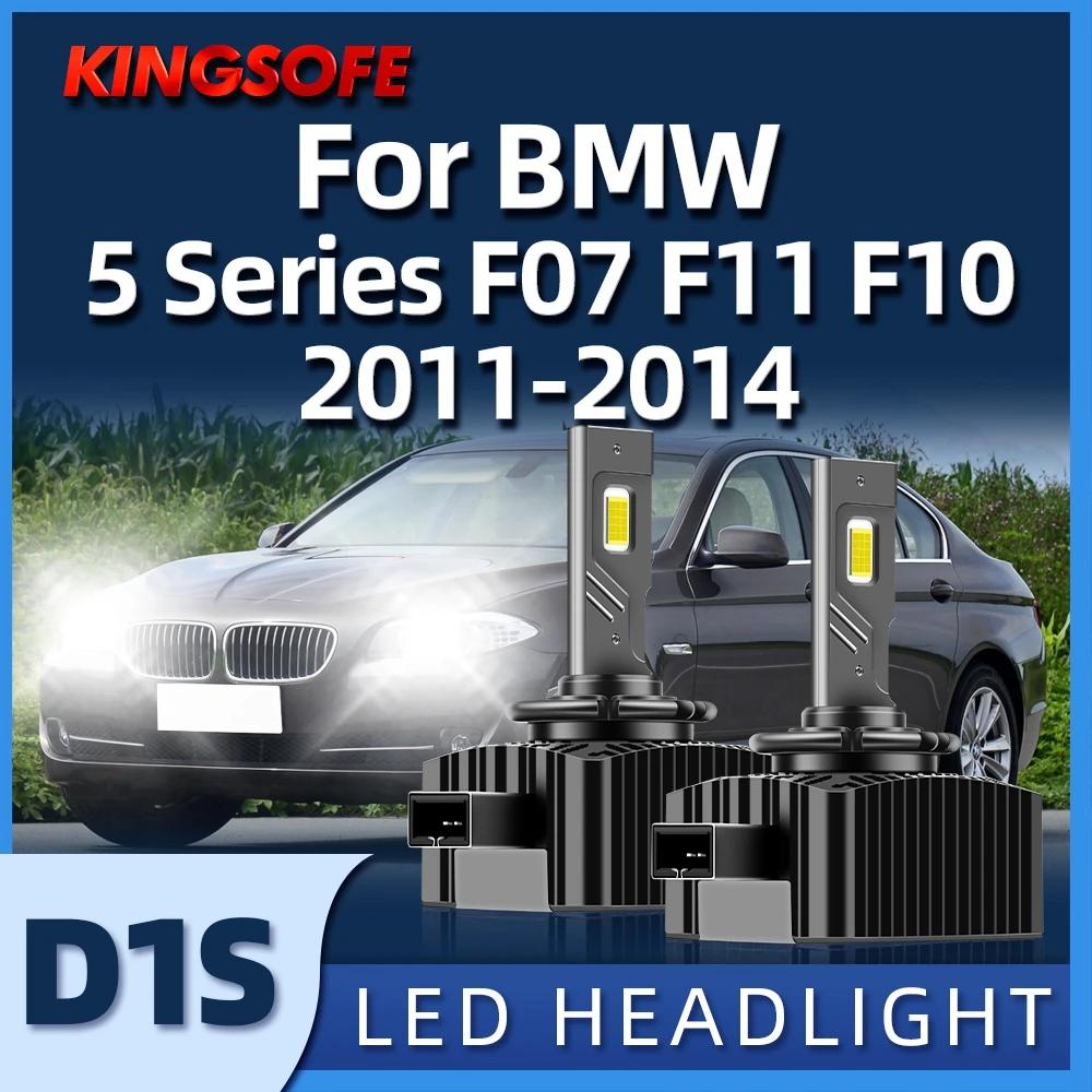KINGSOFE-ڵ Ʈ D1S Led  Ʈ, 6000K CSP Ĩ  ο  , BMW 5 ø F07 F11 F10 2011 2012 2013 2014  , 2 
